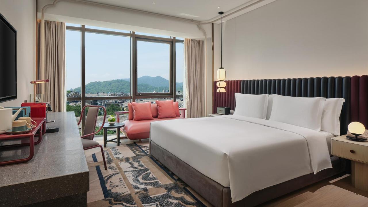 Hotel Indigo Hangzhou Uptown,Close To Westlake , Boutique Design Hotel With Freeflow Minibar Exterior foto
