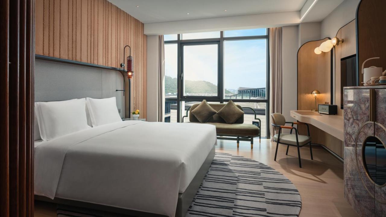 Hotel Indigo Hangzhou Uptown,Close To Westlake , Boutique Design Hotel With Freeflow Minibar Exterior foto